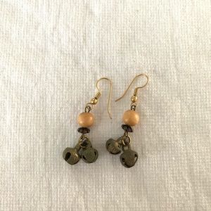 Small bohemian bell earrings!